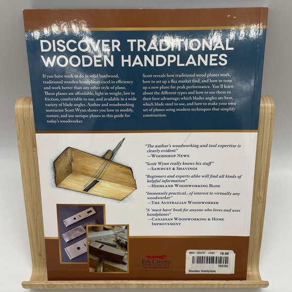 Traditional Wooden Handplanes: How to Restore, Modify & Use Antique Planes Wynn - Picture 2 of 6